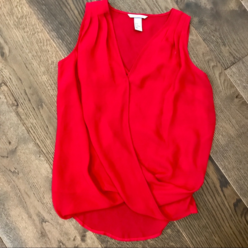 H&M Faux wrap tank